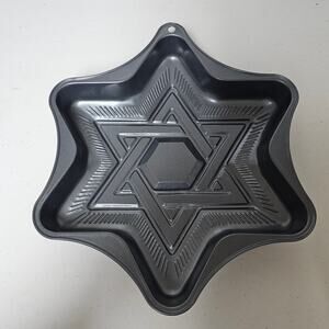 2001 The Kosher Cook Star Of David Cake Pan Baking